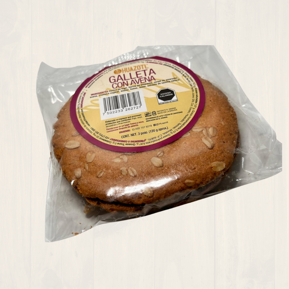 Galleta con avena Pack X 4 500 g