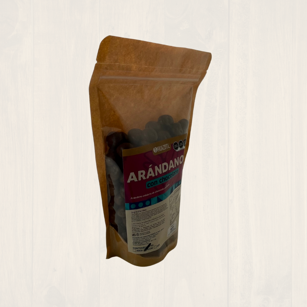 Arándanos con chocolate