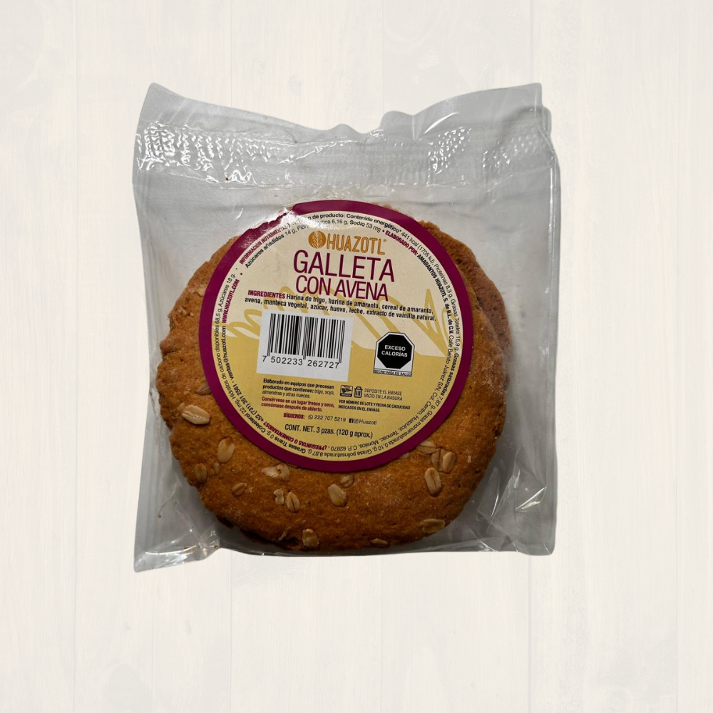 Galleta con avena Pack X 4 500 g