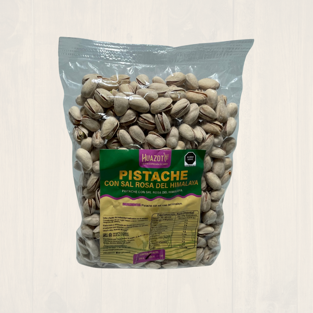 Pistaches con sal del himalaya
