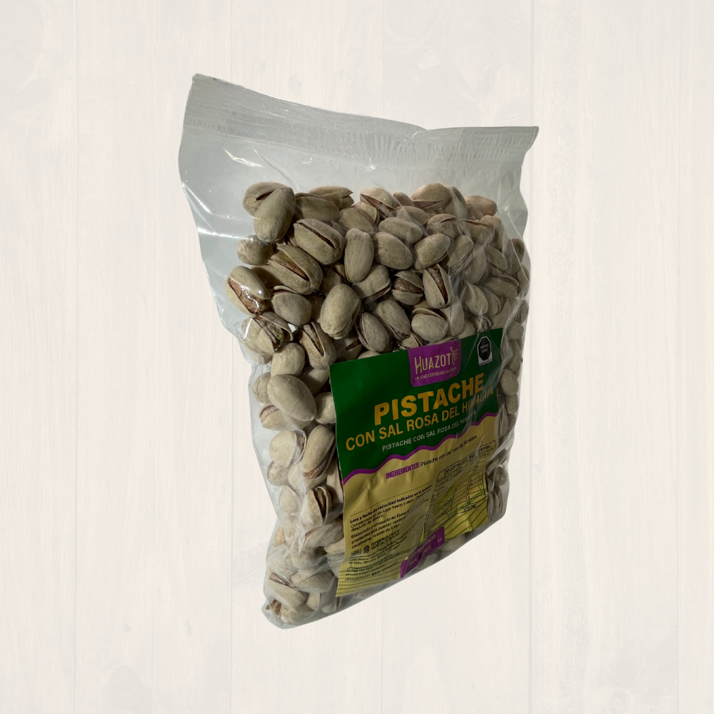 Pistaches con sal del himalaya
